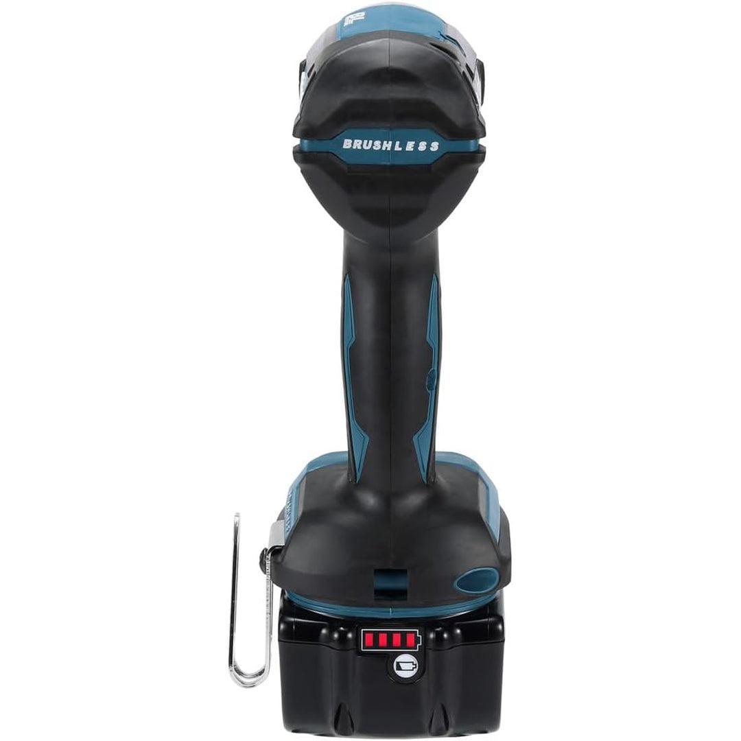 Makita DTD153RTJ 18V LXT Brushless Impact Driver Kit – Includes 2 x 5.0Ah Batteries, Charger & MAKPAC Case