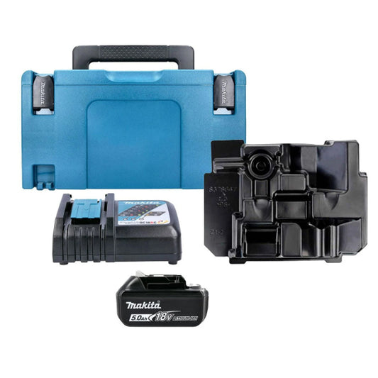 Makita 18V 5.0Ah Battery & Charger Kit – BL1850, DC18RC Fast Charger & Type 3 Case